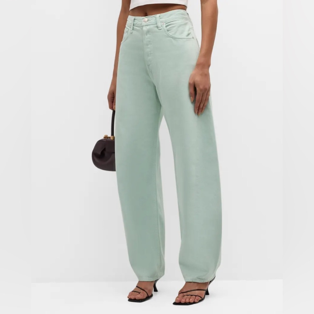 AGOLDE Luna Pieced Jeans Mint